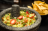 Guacamole with nachos